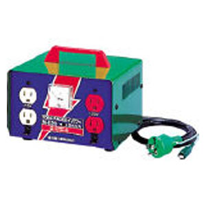 日動工業 ME20 変圧器　昇圧器ハイパワー　2KVA　アース付タイプ[ME20ニチドウ] 返品種別Bの通販は 16,338円