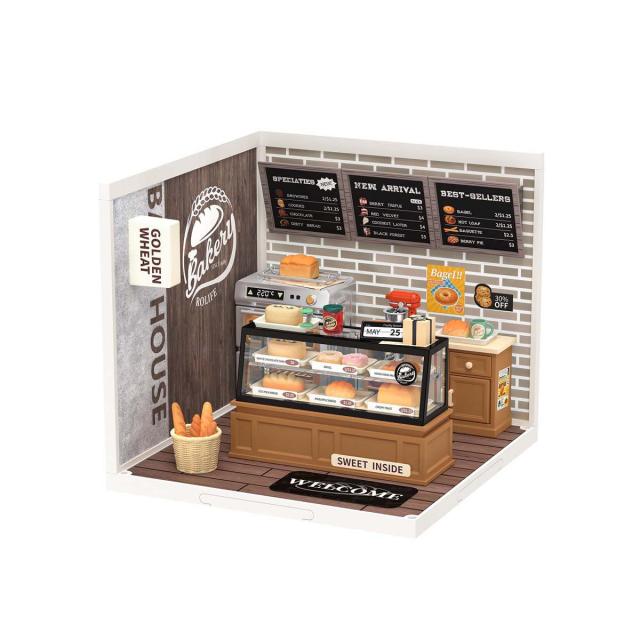 つくるんです アメリカンベーカリー(組立キット)【DW005B】クリエイターシリーズ  返品種別Bの通販は 6,050円