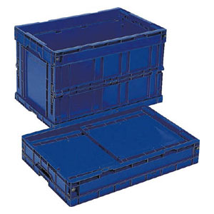 岐阜プラスチック工業 CBS175C DB 折りたたみコンテナ　181L（ダークブルー）[CBS175CDB] 返品種別Bの通販は