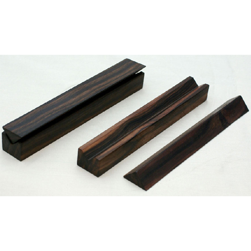 山本音響工芸 VB-18 V溝支持ベース　（東南アジア産縞黒檀製）【2個1組】山本音響工芸[VB18] 返品種別Aの通販は