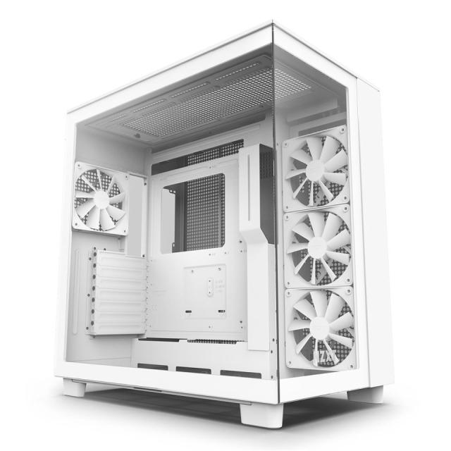 NZXT CM-H91FW-01 NZXT ミドルタワーPCケース H9 Flow ホワイト[CMH91FW01] 返品種別Bの通販は