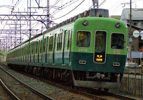 Nゲージ京阪2400系グリーンマックス旧塗装2次車