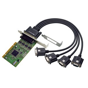 ラトックシステム REX-PCI64D 4ポート RS-232C・デジタルI/O PCIボード[REXPCI64D] 返品種別B