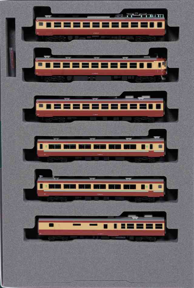 カトー (N) 10-1635 475系 急行「立山・ゆのくに」 6両増結セット カトー10-1635 475ケイ タテヤマユノクニ 6R ゾウケツ返品種別B