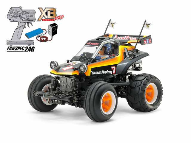 タミヤ 1/10 XB 電動RC完成セット コミカル ホーネット(WR-02CBシャーシ)【57909】  返品種別Bの通販は 16,591円