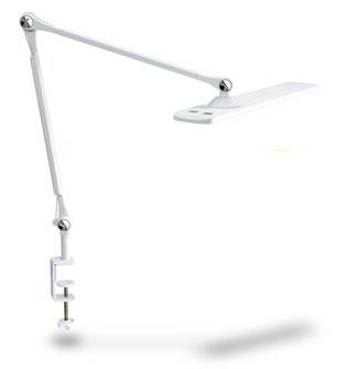 ジェントス DK-R190WH クランプ式　LEDデスクライト調光・調色機能搭載GENTOS Lumixuxシリーズ[DKR190WH] 返品種別Aの通販は