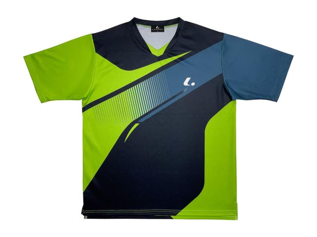 LUCENT（ルーセント） XLH3415-GRN-S ユニセックス ゲームシャツ襟なし（グリーン・サイズ：S）[XLH3415GRNS] 返品種別Aの通販は 5,366円