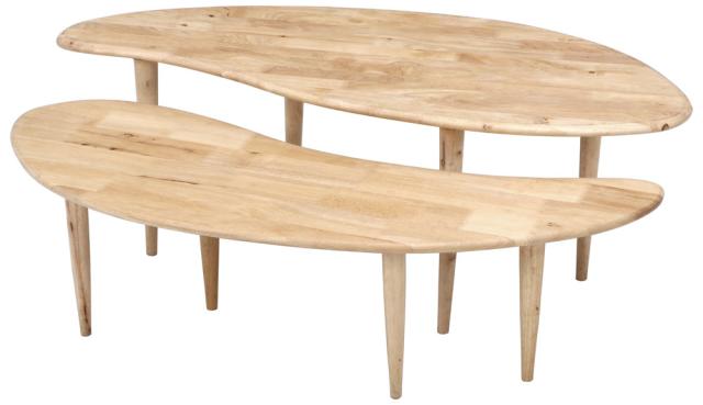 不二貿易 37004 センターテーブル COFFEE(ナチュラル)Natural Signature[37004フジボウエキ] 返品種別Aの通販は