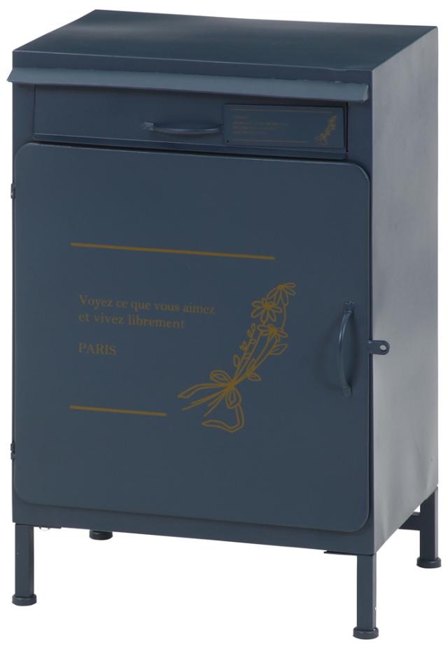 不二貿易 70231 宅配ボックス マーガレット（ネイビー）[70231フジボウエキ] 返品種別Bの通販は郵便受け・メールボックス