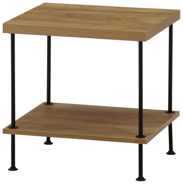 不二貿易 71885 EZBOツイストロック サイドテーブル（オークナチュラル）[71885フジボウエキ] 返品種別Aの通販は 4,596円