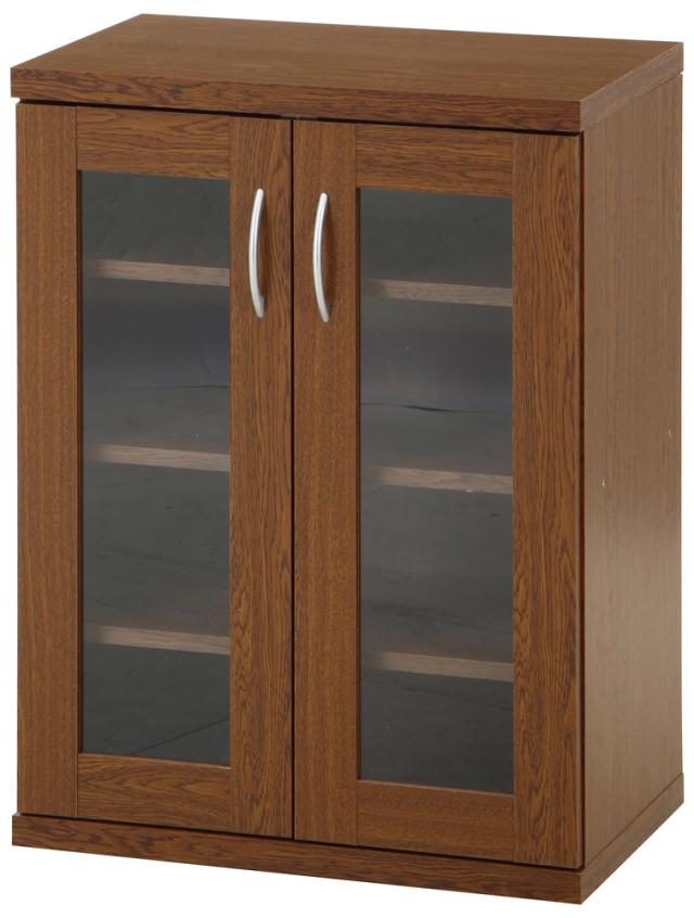 不二貿易 73406 ラルゴ キャビネット（オークブラウン）[73406フジボウエキ] 返品種別Aの通販は 7,375円