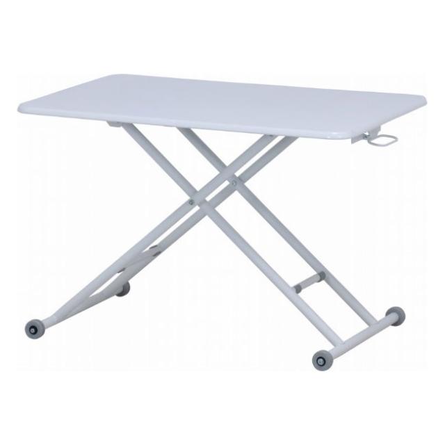 不二貿易 74709 ガス昇降式テーブル PUWH (ホワイト)HK-5011-526 WH[74709フジボウエキ] 返品種別Aの通販は 11,474円