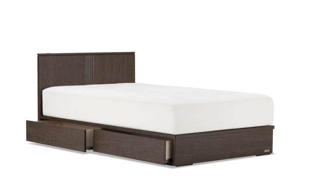 フランスベッド DL-F101DRWD-KWN ディーレクトス 引き出しタイプ (ワイドダブル・ウォールナット)FRANCEBED[DLF101DRWDKWN] 返品種別Aの通販は 90,750円