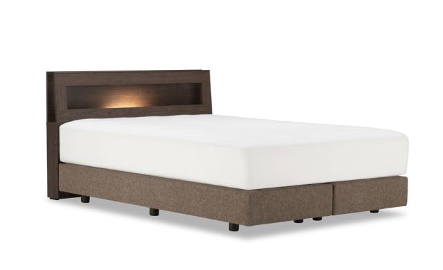 フランスベッド ディーレクトス キャビネット付き ダブルスプリング (ダブル・ウォールナット) FRANCEBED DL-C102DSD-KWN返品種別Aの通販は 105,875円