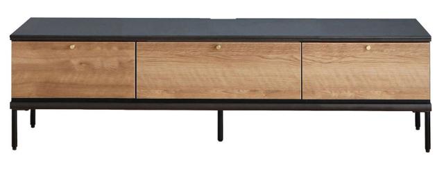 東馬 54680640 ローボード(ナチュラル/ブラック)アニュイ 【メーカー直送品】[54680640TOHMA] 返品種別Bの通販は