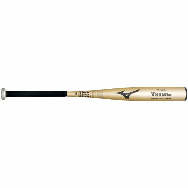 ミズノ 2TR4332050N 軟式野球用 金属製バット（ゴールド・82cm）MIZUNO