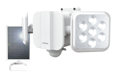 ムサシ S-220L LEDセンサーライト（5W×2灯）musahi RITEX[S220L] 返品種別Aの通販は
