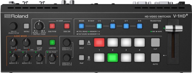 ローランド V-1HD-PLUS HDビデオスイッチャーRoland　V-1HD+[V1HDPLUS] 返品種別Aの通販は