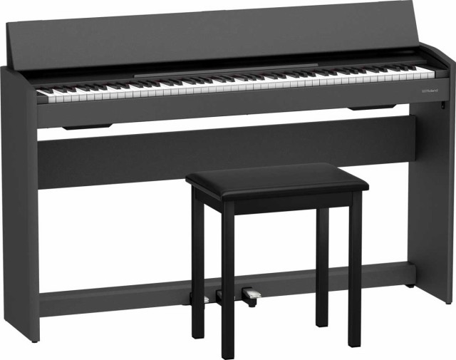 数量限定セール ローランド F107-BK 電子ピアノ（ブラック）【固定椅子付き】Roland Home Piano[F107BK] 返品種別A 
