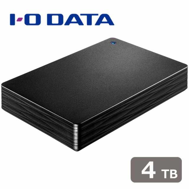 I/Oデータ HDPH-UT4DKR USB 3.1 Gen 1 ポータブルハードディスク 4TB（ブラック）カクうす Lite[HDPHUT4DKR] 返品種別Bの通販は