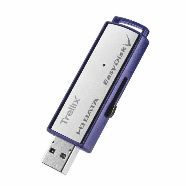 I/Oデータ USB 5Gbps (USB 3.2 Gen1)対応 Trellix製アンチウイルスエンジン搭載 セキュリティUSBメモリー 8GB ED-VT4/8G返品種別A