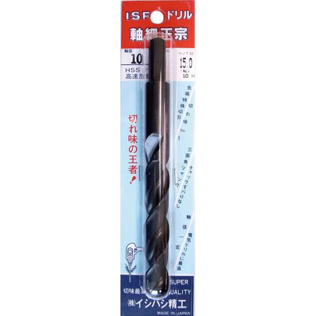 イシハシ精工 JMA15.5X3/8PAC 軸細正宗ドリル(パック) 15.5×3/8 (P-JD 10型)[000203541255イシハシ] 返品種別Bの通販は