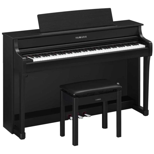 ヤマハ 電子ピアノ(ブラックウッド調)【高低自在椅子＆ヘッドホン＆ソングブック付き】 CLP-845-B返品種別Aの通販は
