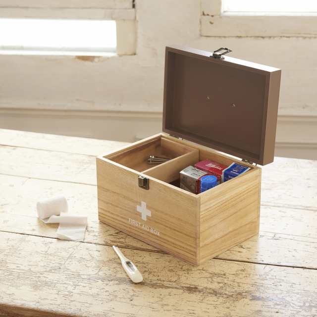茶谷産業 867-001(チヤタニ) 木製品コレクション　Wooden　Case　木製救急箱[867001チヤタニ] 返品種別Aの通販は