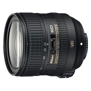 ニコン AFSVR24-85G AF-S NIKKOR 24-85mm f/3.5-4.5G ED VR※FXフォーマット用レンズ（36mm×24mm）[AFSVR2485G] 返品種別A