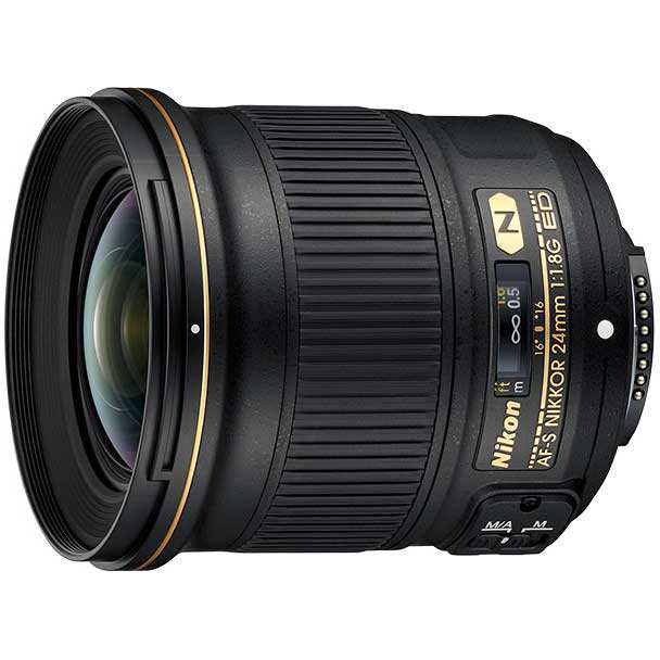 ニコン AFS24-1.8G AF-S NIKKOR 24mm f/1.8G ED※FXフォーマット用レンズ（36mm×24mm）[AFS2418G] 返品種別A