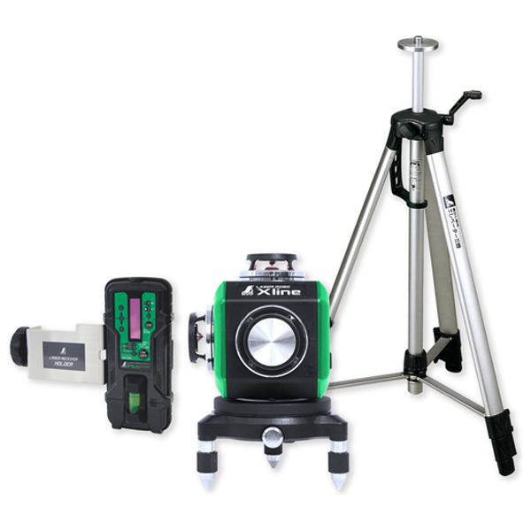 シンワ測定 71618 レーザーロボ X line グリーン 受光器・三脚セット[71618シンワ] 返品種別Bの通販は 91,119円