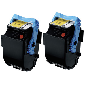 キヤノン CRG-502YEL2P ［純正］トナーカートリッジ 502（イエロー/2本セット）[CRG502YEL2P] 返品種別A 30,137円