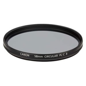 キヤノン FILTER58PLCB偏光フィルターPL-C B 58mm[FILTER58PLCB] 返品種別A