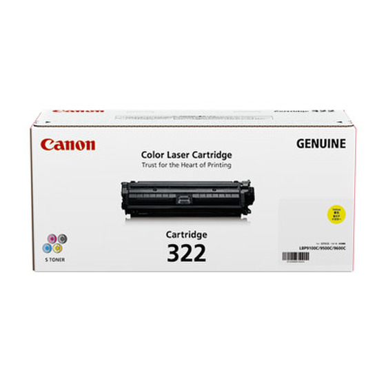キヤノン CRG-322YEL ［純正］ トナーカートリッジ322（イエロー）Canon[CRG322YEL] 返品種別A