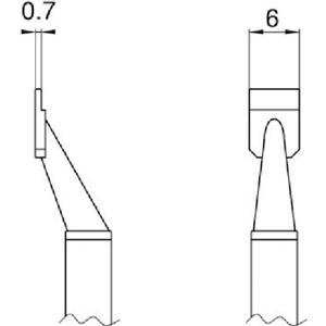 白光 T8-1012 高出力小型温調式はんだこて用こて先 SOP 18L型 2本入[T81012ハツコウ] 返品種別Bの通販は 6,980円