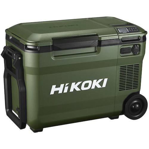 HiKOKI 18V-14.4V　コードレス冷温庫大容量サイズ25L　フォレストグリーン　マルチボルトセット品 ハイコーキ UL18DBA-WMGZ返品種別A