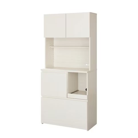 アイリスオーヤマ KCB-790オフホワイト キッチンキャビネット(オフホワイト)IRIS[KCB790オフホワイト] 返品種別Aの通販は
