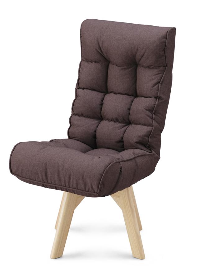 アイリスオーヤマ FACN-Kブラウン 回転ファブリックチェア (ブラウン)IRIS[FACNKブラウン] 返品種別Aの通販は 9,110円