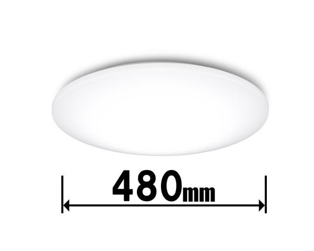 アイリスオーヤマ 4.5畳〜6畳用　LEDシーリングライト【カチット式】（昼光色） IRIS OHYAMA Joshinオリジナルモデル CL6D-JC返品種別Aの通販は