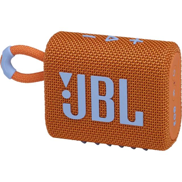 JBL JBLGO3ORG 防水対応ポータブルBluetoothスピーカー(オレンジ)JBL GO 3[JBLGO3ORG] 返品種別Aの通販は 5,643円