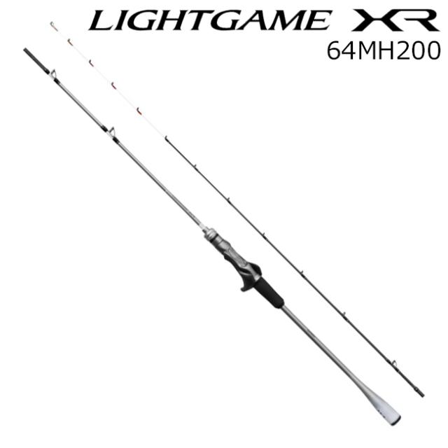 シマノ 24ライトゲームXR 64MH200 24 ライトゲーム XR 64MH200 6:4調子SHIMANO 汎用船竿[266828シマノ] 返品種別Aの通販は