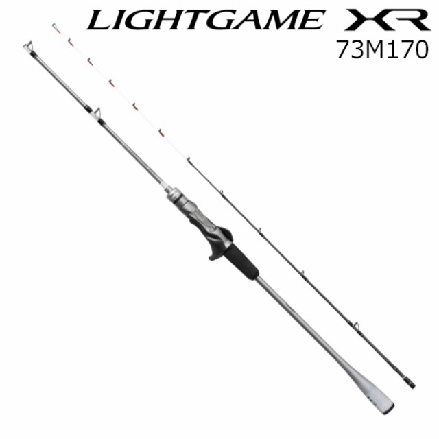 シマノ 24ライトゲームXR 73M170 24 ライトゲーム XR 73M170 7:3調子SHIMANO 汎用船竿[266842シマノ] 返品種別A