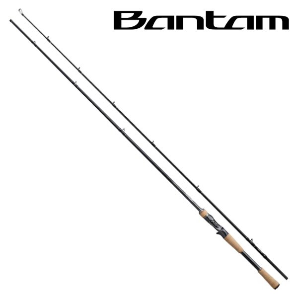 シマノ　22 バンタム　168ML-G/2 2ピース　グラスロッド　ベイト シマノ 22バンタム 168ML+-G/2 22 バンタム 168ML+-G/2 6.8ft 2