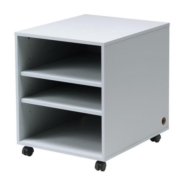 サンワサプライ CP-051GY 収納ボックス W500×D600×H600mm （ライトグレー）[CP051GY] 返品種別Aの通販は