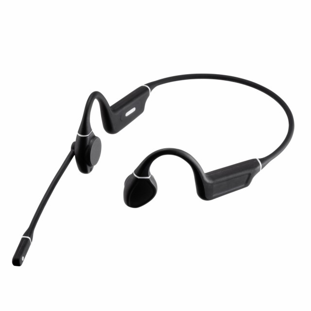 サンワサプライ MM-BTSH69BK Bluetooth骨伝導ヘッドセット[MMBTSH69BK] 返品種別A