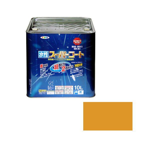 アサヒペン スイセイSPコ-ト10L CY 水性スーパーコート 10L(シトラスイエロー)[スイセイSPコト10LCY] 返品種別B