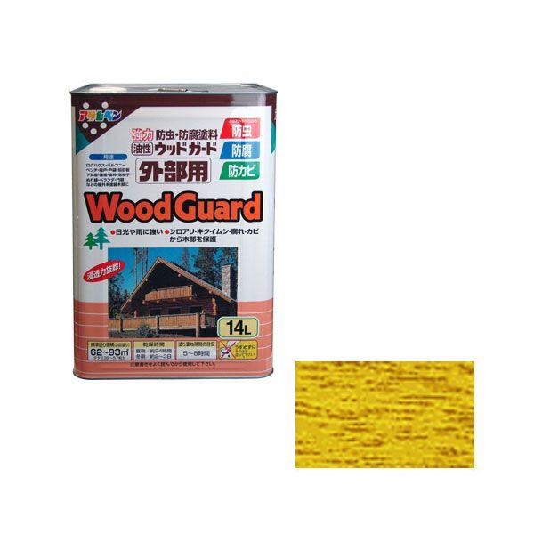 アサヒペン ウツドガ-ドソト14L PIN 油性 ウッドガード 外部用 14L(パイン)[ウツドガドソト14LPIN] 返品種別Bの通販は 16,685円