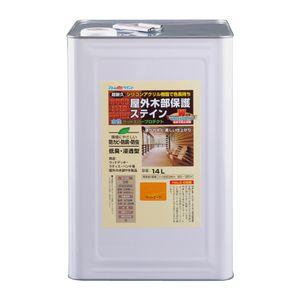 アトムハウスペイント AH-9050939 水性ウッドエバープロテクト 14L(ライトオーク)アトムペイント[AH9050939] 返品種別Bの通販は