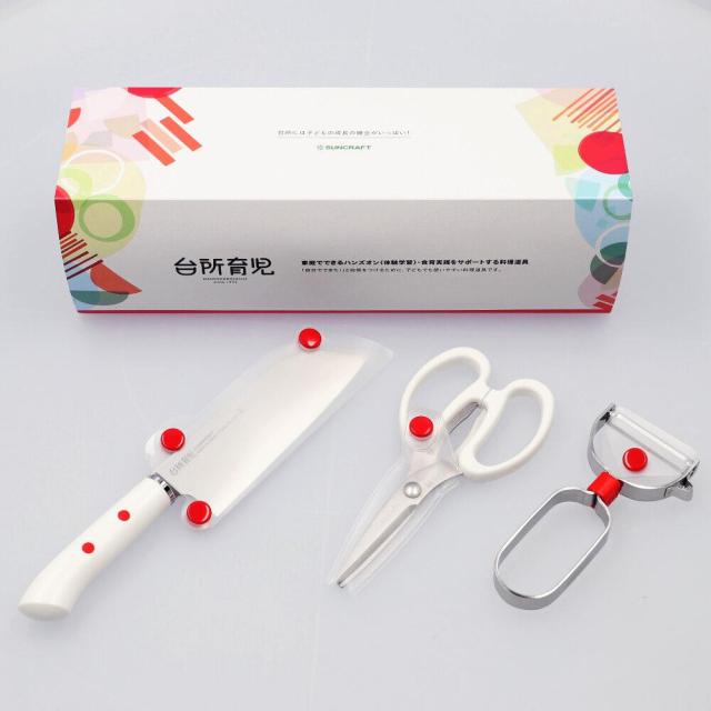 サンクラフト DIG-302 台所育児スターターセット3点 左利き用SUNCRAFT 台所育児[DIG302サンクラフト] 返品種別Aの通販は