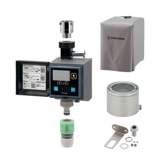 GAONA GA-QE008 潅水コンピューター (自動散水タイマー) 凍結防止機能つき 保護カバー・雨センサーつきガオナ[GAQE008] 返品種別Bの通販は 32,811円